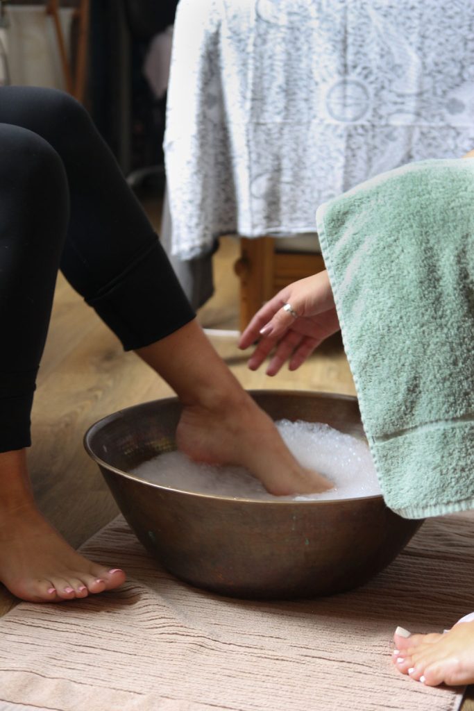 Nail treatment at Rituals